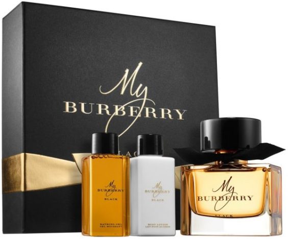 Burberry My Burberry Black Eau de Parfum 90ml & Body Lotion 75ml & Bathing Gel 75m